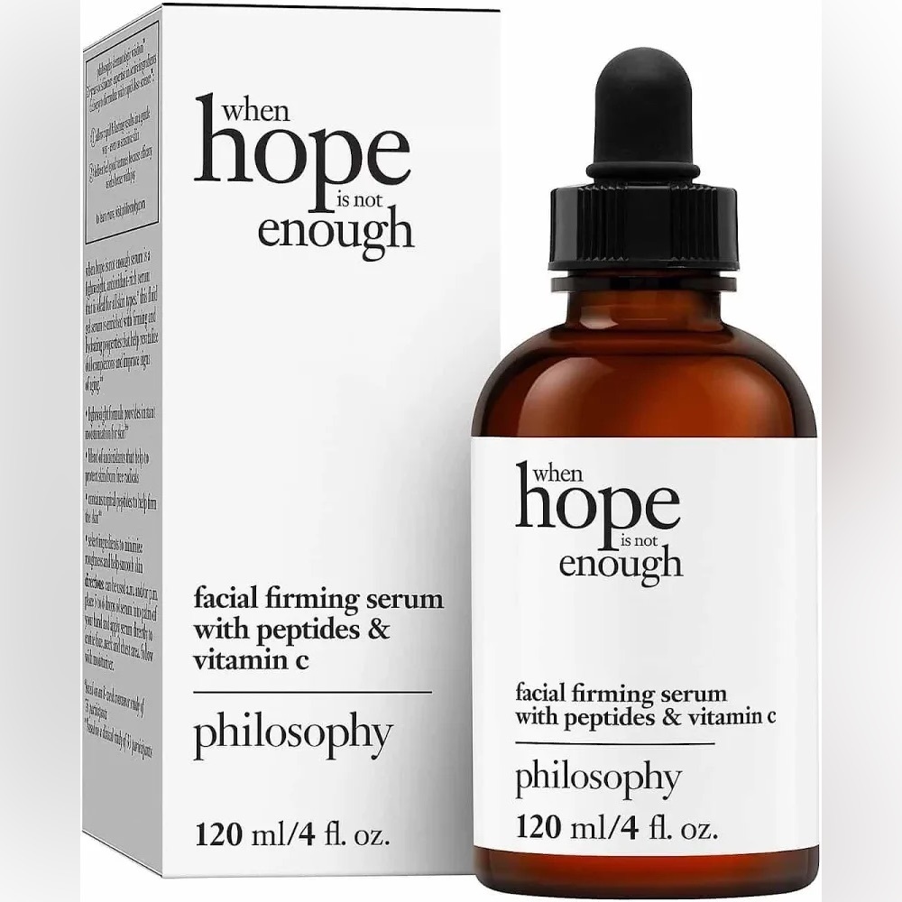 Philosophy 4 oz. when hope is not enough facial firming serum